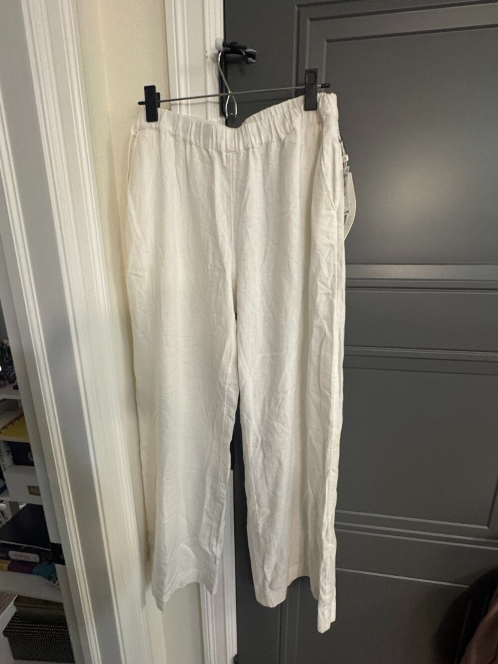 Caslon Easy Wide Leg Linen Pants